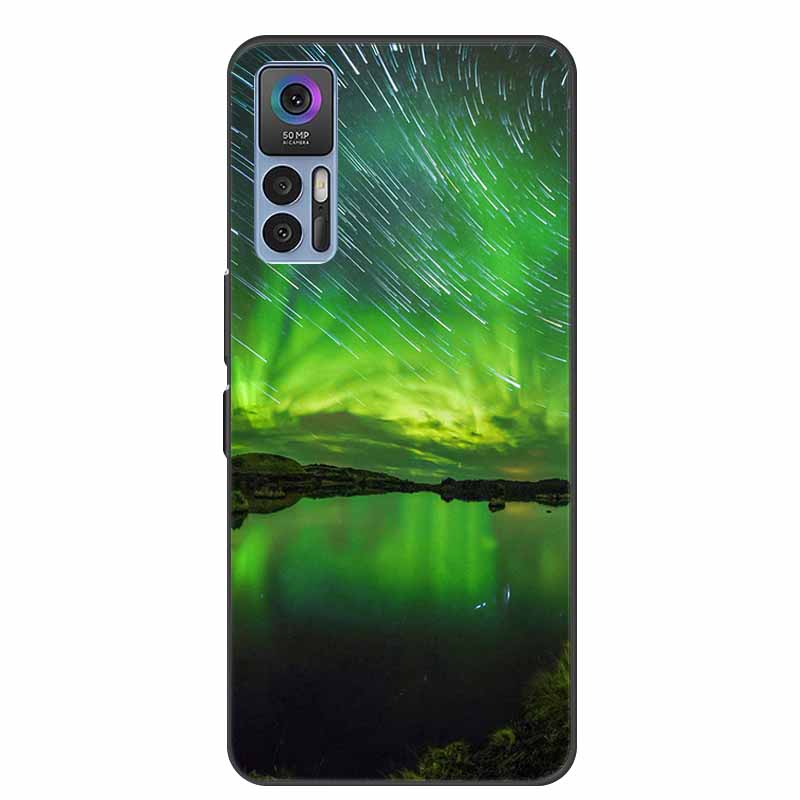 Для TCL 30 Plus Чехол Роскошный Мягкий Силиконовый Задний Чехол Чехол для Телефона для TCL 30 SE Чехол TCL 30 5G для TCL 30+ Защитный Чехол T676J Fundas