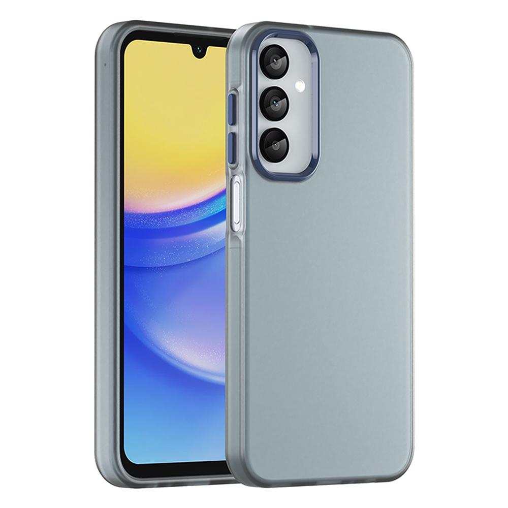 For Samsung Galaxy A15 4G/A15 5G Case TPU+PC Phone Back Cover Matte Translucent Design