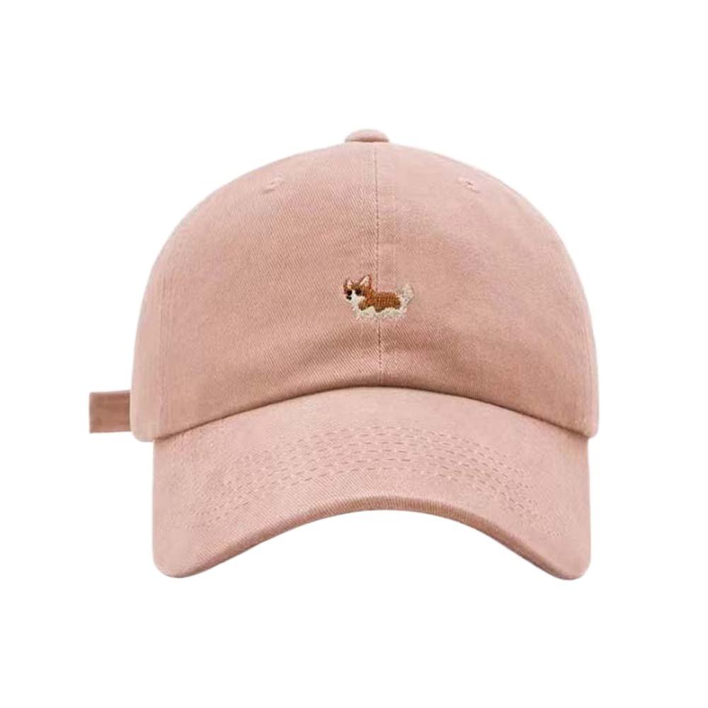 Бейсбольная кепка для собак и женщин, вышитая кепка с козырьком Corgi, модная мужская кепка с козырьком от солнца