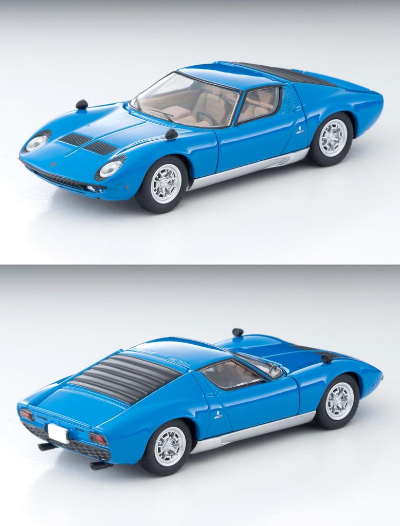 TOMYTEC Tomica Limited Vintage 1/64 LV Lamborghini Miura P400 Blue Готовый продукт