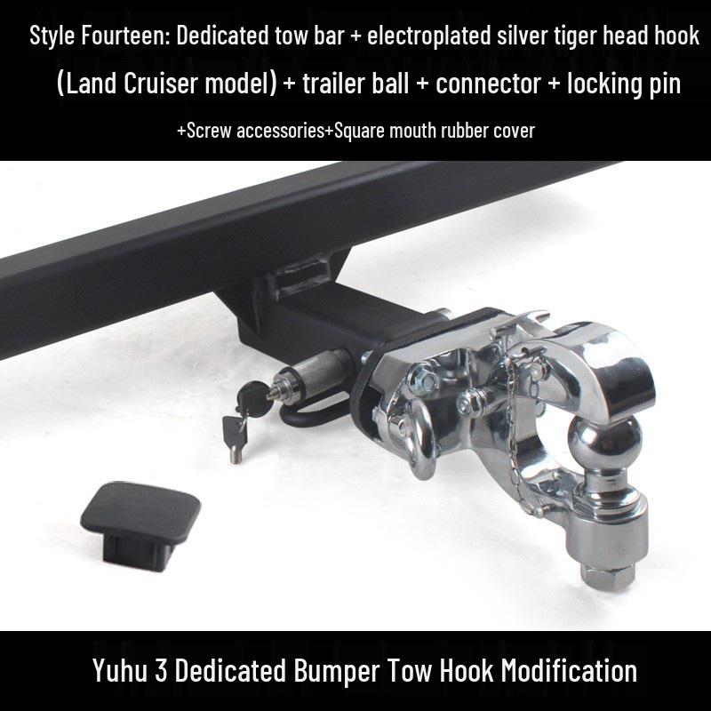 Ford Ranger JMC Dadiyu Huhu 3 Фаркоп Задний Буксировочный Крюк - Съемный для Буксировки