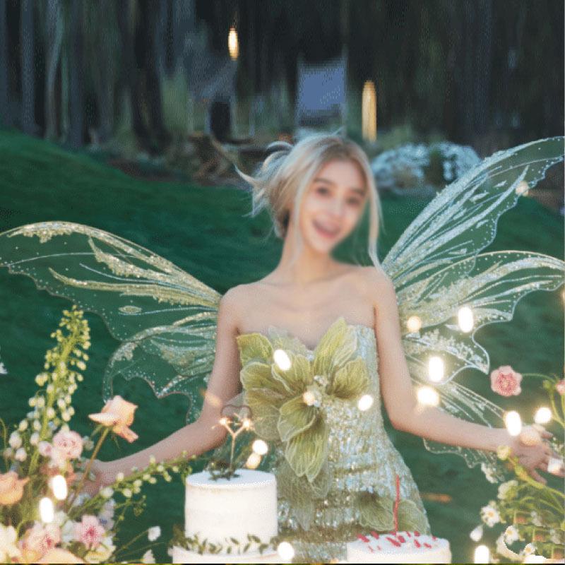 DIY Baby Fairy Butterfly Wings for Birthday Party, Dance, and Photography Props