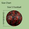 1 шт. Футбольный мяч на тему Чемпионата мира по футболу FIFA, Стандартный спортивный размер 5, Легкий спортивный мяч для матчей, Идеальный подарок для любителей спорта