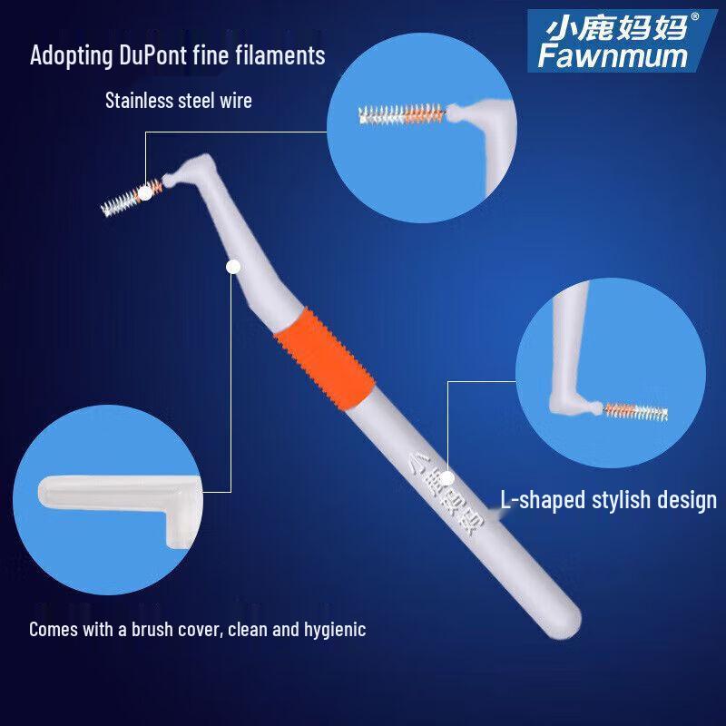 FAWNMUM Dragon 2 L-shaped Interdental Brushes