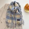 Autumn and Winter New Cashmere Scarf Style Sub-scarf Women's High-end Sense Men's and Women's Shawl Couple's Warm Scarf