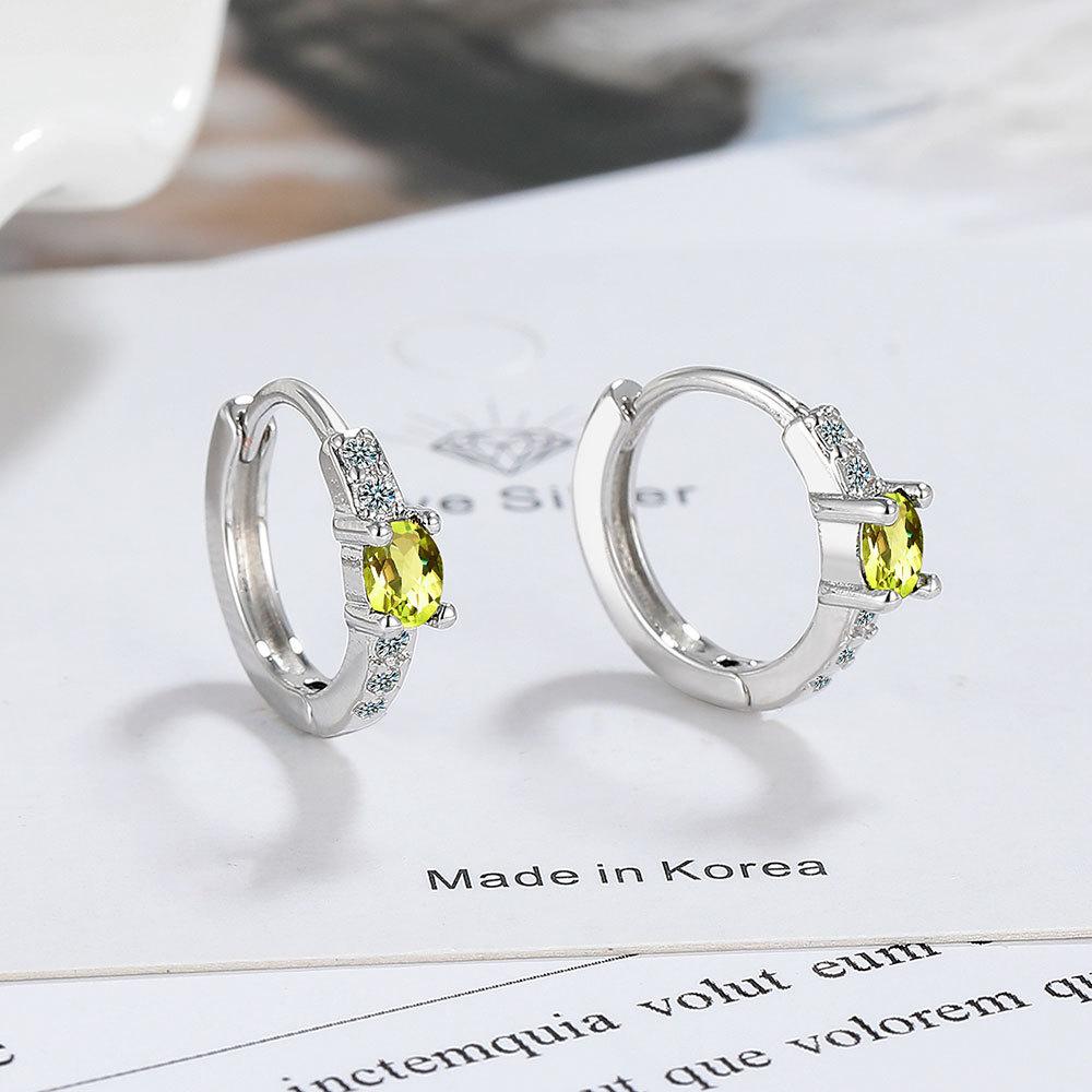 Серьги из стерлингового серебра 925 пробы Превосходная роскошь Множество цирконов для женщин Модные ювелирные изделия Подарки Свадебная помолвочная вечеринка милые