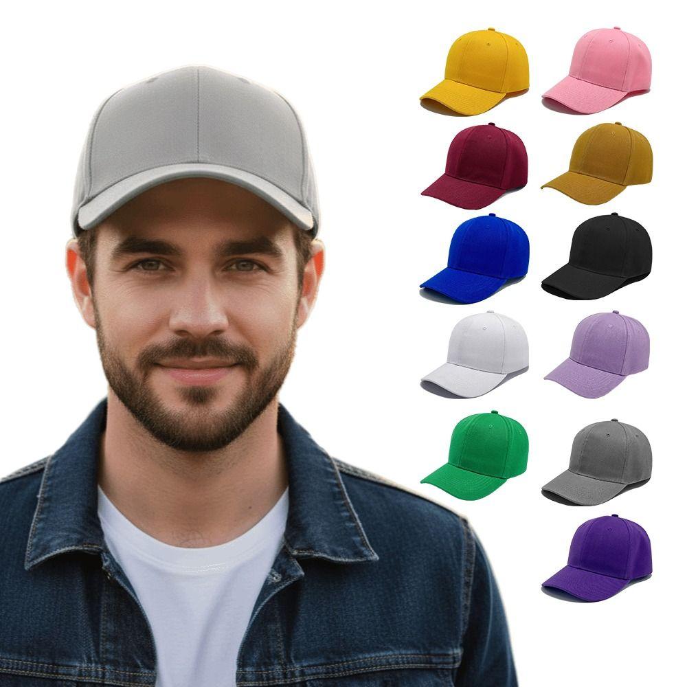 Adjustable Sun Hat Versatile Baseball Hats Fashion Baseball Cap  for Men Women