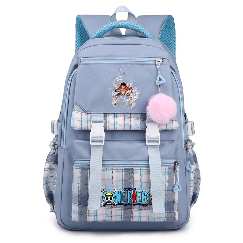 Аниме One Piece Printed College Bag Bag Document Bag Teen Back To School Холщовый рюкзак для девочек и мальчиков, студенческая сумка для ноутбука, мужская и женская дорожная сумка, рюкзак