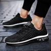 Кроссовки для бега на воздушной подушке для мужчин, легкие, мужские, дизайнерские, сетчатые, со шнуровкой, для занятий теннисом на открытом воздухе