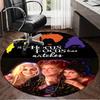 Hocus Halloween Night Round Rug for Livingroom,Bedroom, Palyroom, Chair Rug, Area rug, Circle Carpet, Large Size Fan Christmas gift