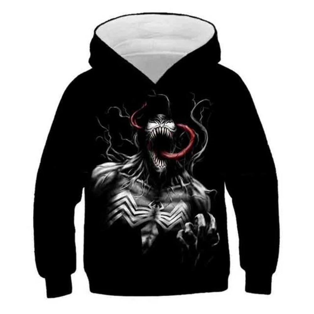 Мальчики Весна Marvel Худи Мстители Человек-Паук 3D Печать Одежда для Малышей Дышащая Детская Спортивная Одежда С Капюшоном