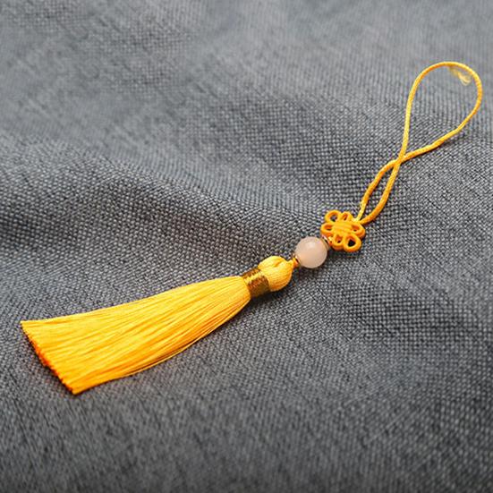 Подвески с кисточками и шнурком, моющиеся, цветные, удобные на ощупь, сделай сам, с кисточкой в китайском стиле