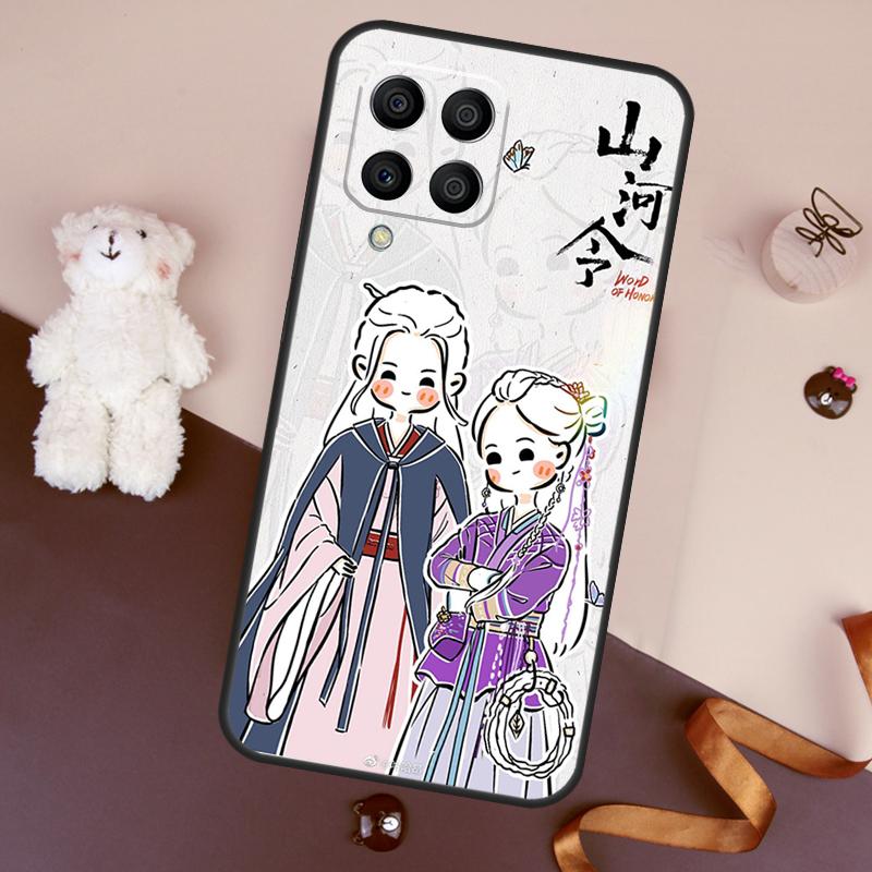 СЛОВО ЧЕСТИ Shan He Ling мультяшный Чехол Для Samsung Galaxy M32 M52 M14 M54 M13 M33 M53 M56 M36 M16 M31 M11 M12 M35 M55 M15 M06