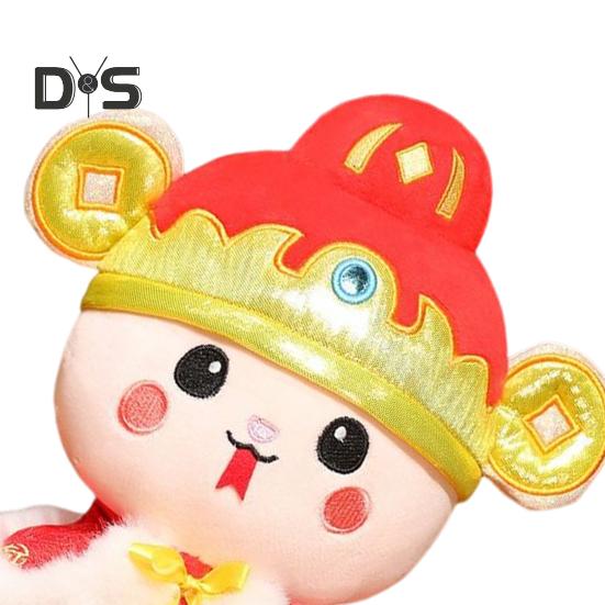 2025 год змеи плюшевая кукла китайский зодиак чучело новогодний талисман игрушка праздничные змеи плюшевые игрушки для весеннего фестиваля