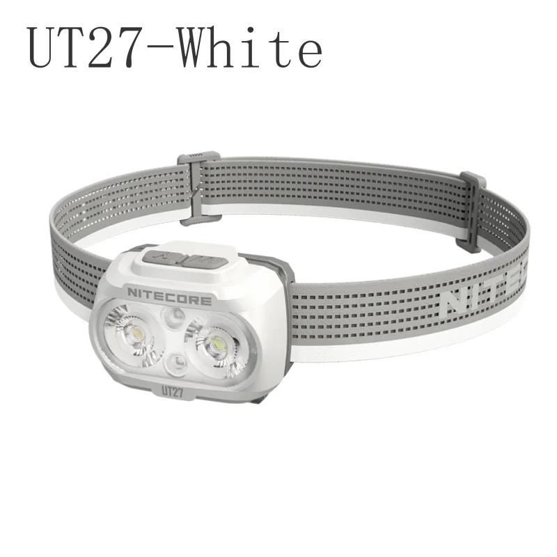 Nitecore UT27 Headlamp Dual Beam Fusion Elite 800 Lumens CREE XP-G3 S3 LED Headlight Running HBL-1500mAh Rechargeable Battery