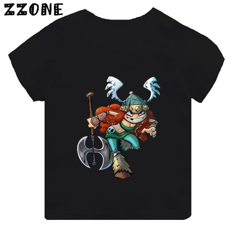 Rayman Legends Adventures Игровой Принт Детская Футболка Смешная Одежда для Девочек Малышей Мальчиков Черная Футболка с Коротким Рукавом Детские ТопыTH5886