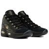 Reebok Вопрос Кроссовки унисекс Mid Lux ​​Черный Core-Черный Золотой-Металлик H01308
