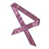 Solid Color Scarf, Women'S Slim And Long Scarf, Decorative Tie Bag, Ribbon, Versatile Headband, Bow Belt, Fashionable Scarf