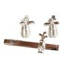 Kamakura Cufflinks Workshop Golf Bag Cufflinks Tie Pin Set cf1177ec041