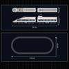 MOULD KING 12021 CRH Train Building Block Technical RC Electric Railway Track Kids Bricks Toys Christmas Gifts Birthday Present