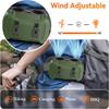 10000mAh Portable Dual-Motor  Waist Fan with USB-Chargeable & Wearable As a Belt or Hanging Neck Fan  for Outdoor Working