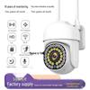 HD Wireless WiFi Smart Surveillance Camera: 360° Rotating, Night Vision, Indoor/Outdoor, Full-Color Panoramic View