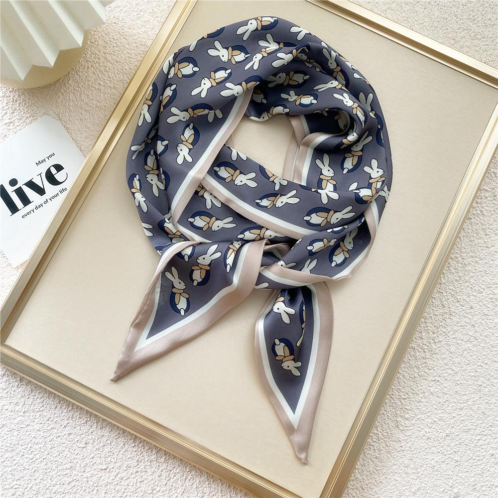 New Scarves Silk Scarves Women'S Spring And Autumn Season Long Decorative Professional Scarves Summer Thin Styles Paired With Shirts Stylish