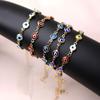Adjustable Turkish Evil Eye Bracelet – Retro Colorful Design