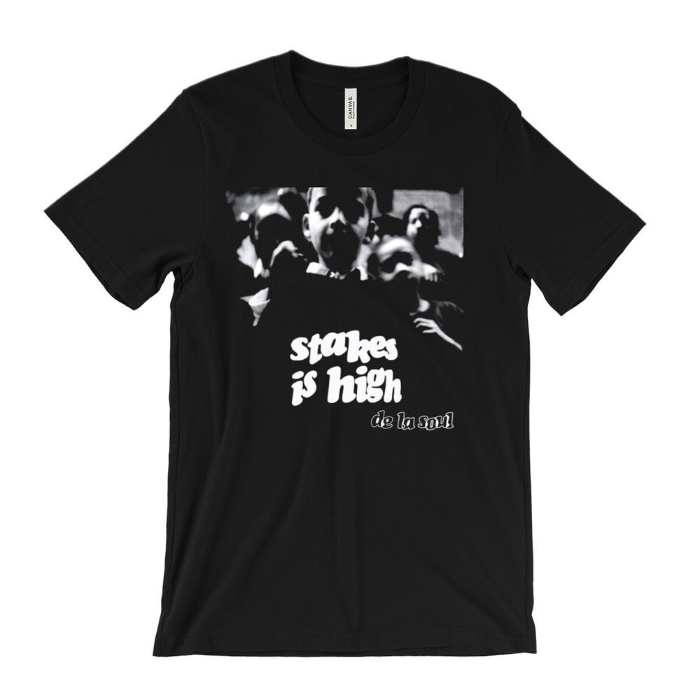 De La Soul T Shirt Stakes Is High Album Cover Art Native Tongues Hip Hop
