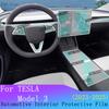 Для Tesla Model 3 -2025 Автомобиль Полный комплект Салон Пленка Экран Навигации Защита Центральная Консоль Прозрачная Антицарапная Пленка