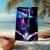 KPOP Hunter Fashion Beach Towel: Ideal for Summer Adventures Soft, absorbent and quick drying suitable for swimming and bathing