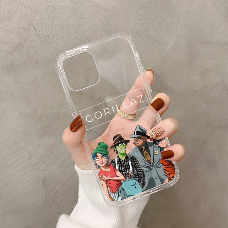 Gorillaz Phone Case for IPhone 18 11 12 13 mini pro XS MAX 8 7 6 6S Plus X 5S SE 2020 XR case
