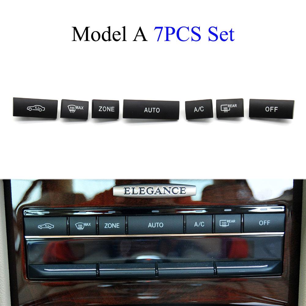 W212 Center Dash Air Vent AC Нагреватель Кнопка Крышка климат-контроля Ключ Кепка для Mercedes Benz E Class 2009 2010 2011 2012 2013