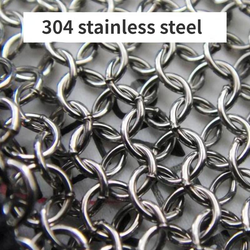 Stainless Steel Cut-resistant Gloves Level 5 Slaughter and Gardening High-risk Work Cut-resistant Labor Protection Gloves 1pcs