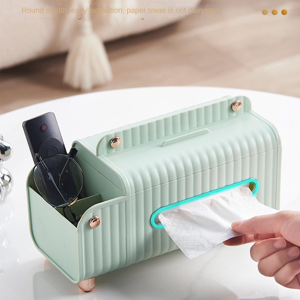 Многофункциональная коробка для бумажных полотенец, коробка для салфеток, световые украшения, бумажная коробка для дома, гостиной