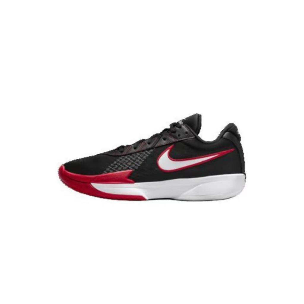 Nike Баскетбольные кроссовки Air Zoom GT Cut, износостойкие, низкие, унисекс, Черно-красные FB2598-008(Команда333-)