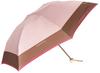 GHERARDINI AURORA 1GD Логотип Жаккардовый Окрашенный Складной Зонт Розовый Япония Спицы 55 см 17001-01G (Сделано в Японии) Женский (Свободный размер)