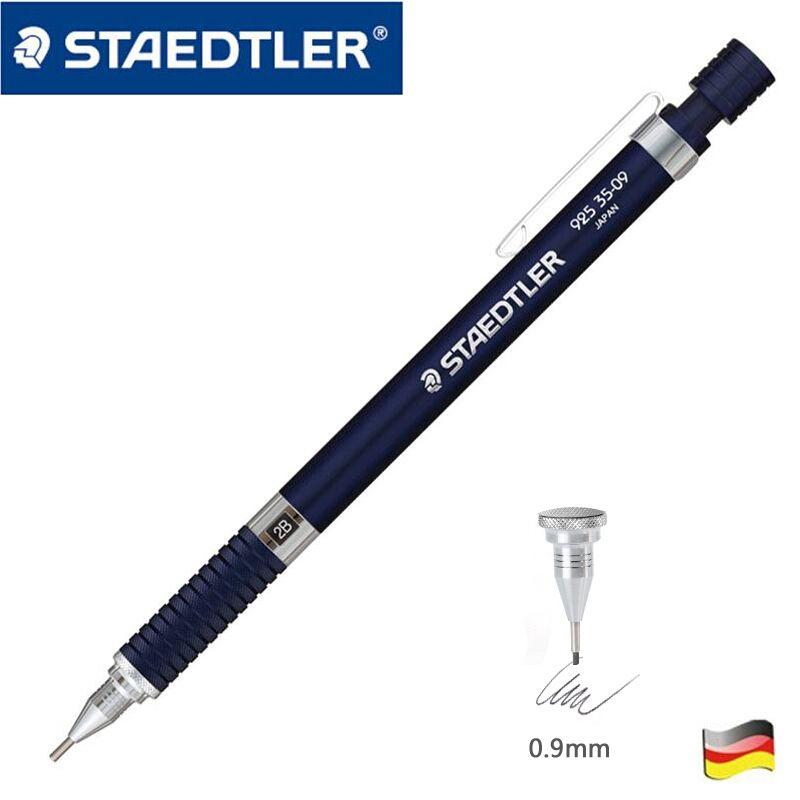 Механический карандаш Staedtler 925, полностью металлический, с низким профилем, 0,3/0,5/0,7/0,9/1,3/2,0 мм, для профессионального эскиза и технического черчения