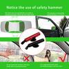 Window Breaker Safety Hammer For Rapid Escape In Critical Situations Families Focused On Safety Quick Response In Danger
