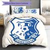 Постельное белье с узором Farul FC Декор для дома Подарок на день рождения (1 пододеяльник + 2 наволочки, без наполнителя)