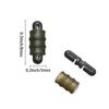 Carp Tackle Equipment Terminal Bead Fishing Rigs Connector Bead Fishing Feeder Line Holder Trough