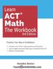 Книга Learn ACT Math : The Workbook (3rd Edition)