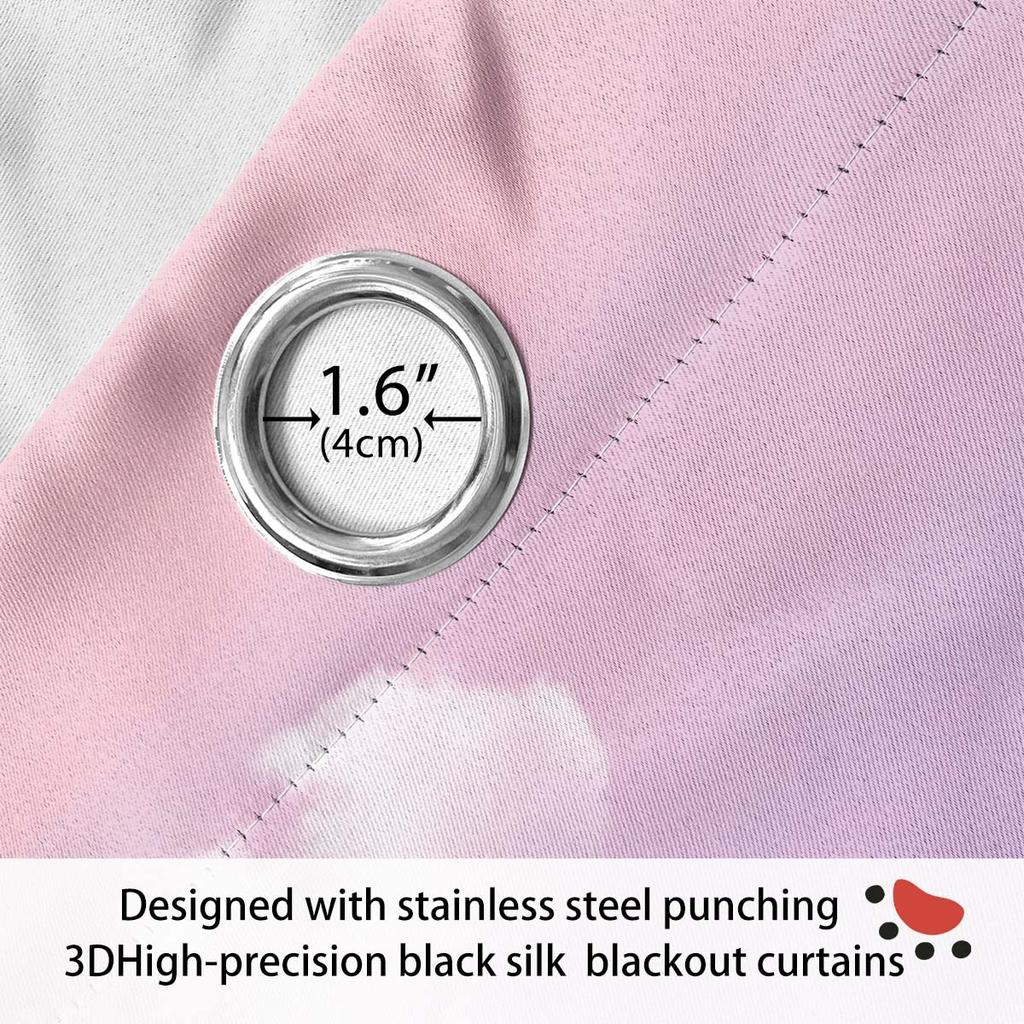 Шторы Дверные шторы Рождественские солнцезащитные шторы Затемняющие шторы из ткани Цифровая печать Снеговик Перфорированные