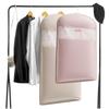 Space Saving Hanging Garment Bag with Self Compression Zipper Dust Cover Clothes Bag Garment Cover for Hanging Clothes