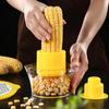 Home Razor Corn Thresher Corn Peeler Small Kitchen Tools Rotary Can Be Taken Off with Storage Box Can Grind Mashed Potatoes