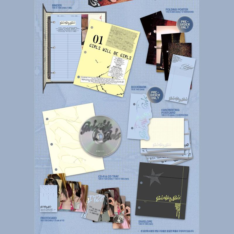 ITZY Girls Will Be Girls (Binder Ver.)