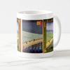 Utagawa Hiroshige and Van Hundred Famous Views of A Shower on the Great Photo mug Gogh's "One Edo Bridge" mug (Ukiyo-e series) (D)