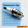 2 pcs Sparkle Plug Universal CJ8 Torch L6RTC L7RTC L8RTC L8RTF Engines Small Standard Generators Garden Power Tools Accessories