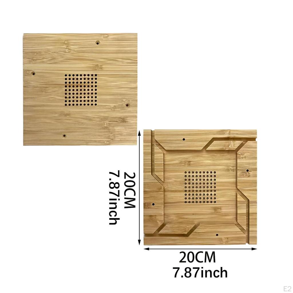 Bee Escape Board Hive Divider Effective Management Compact Portable Square 7.87inchx7.87inch
