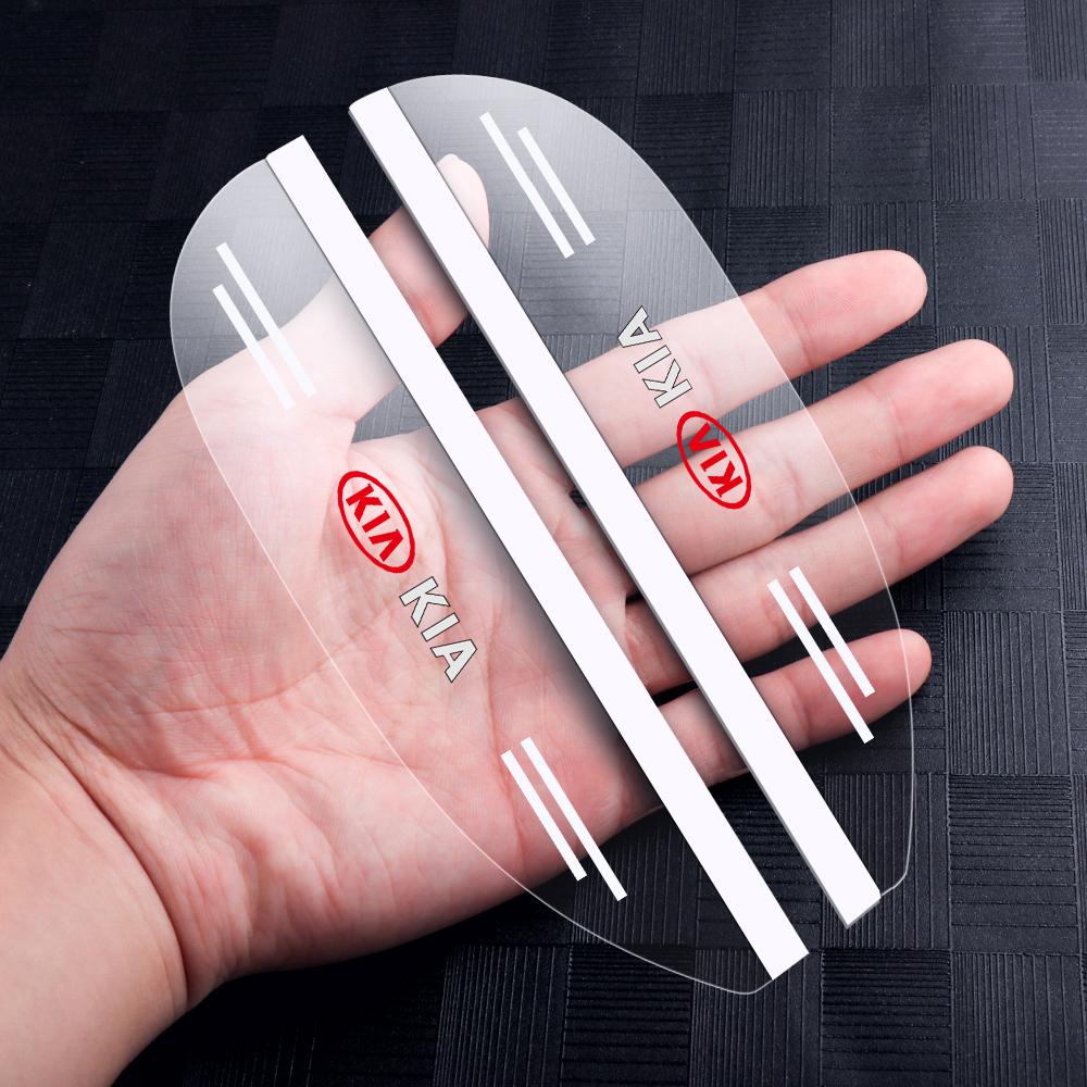 Car Accessories Rear View Mirror Rain Eyebrow Cover Sun Shade Protector For KIA Rio Ceed Sportage Cerato Soul Sorento Picanto k5 MT8